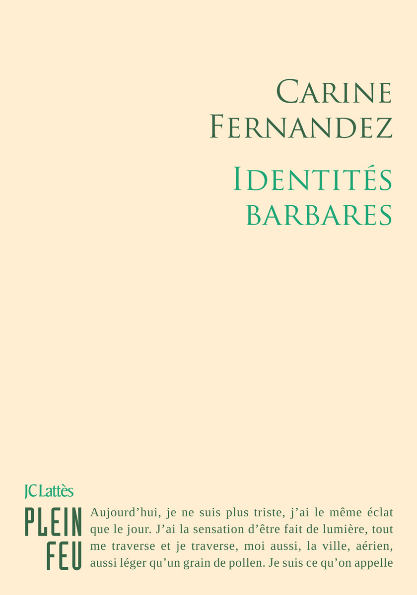 Couverture du livre Identités barbares